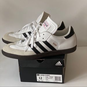 Adidas samba shoe white size 12